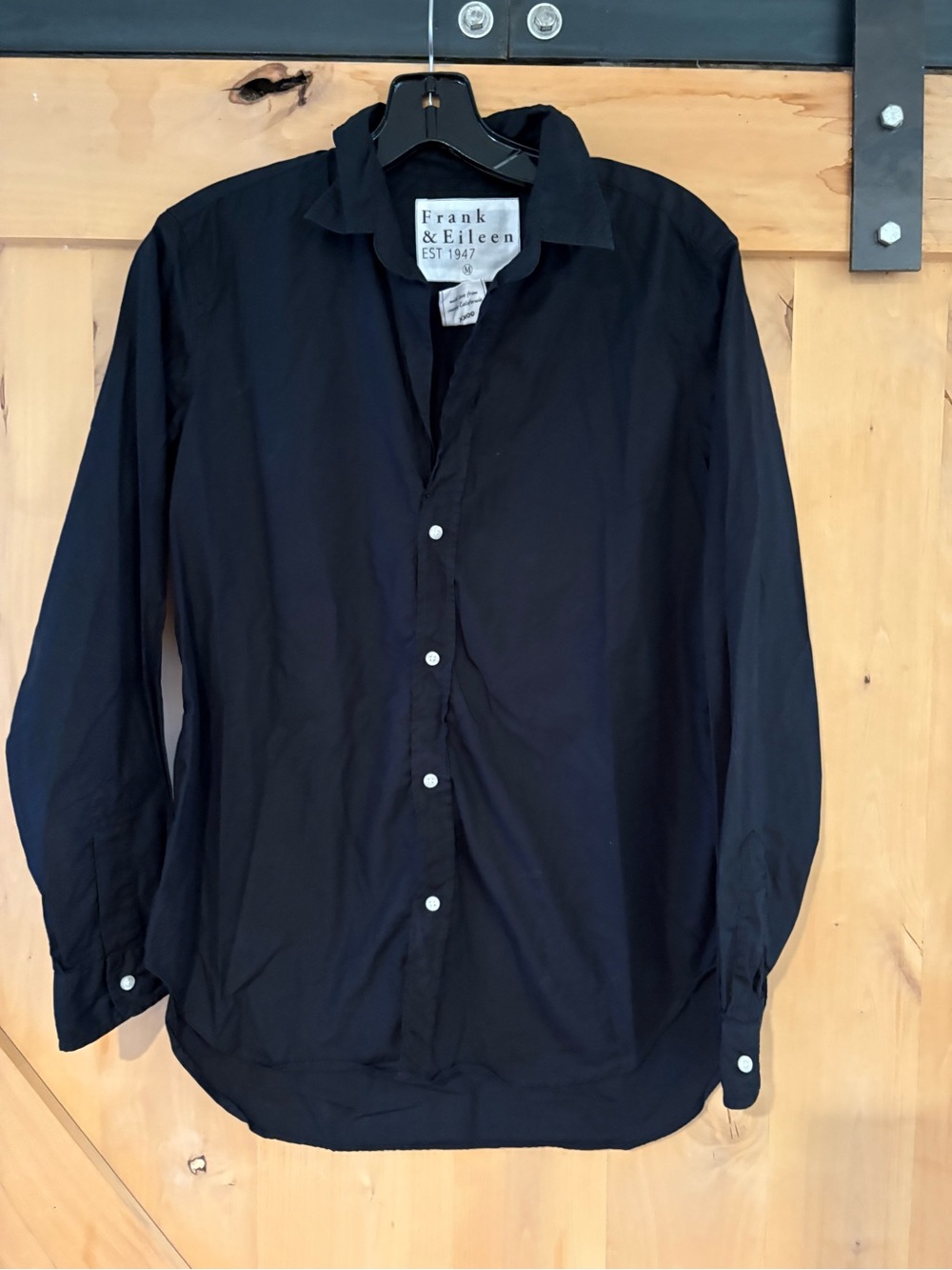 Frank & Eileen:  women’s Black Button-Up Shirt
